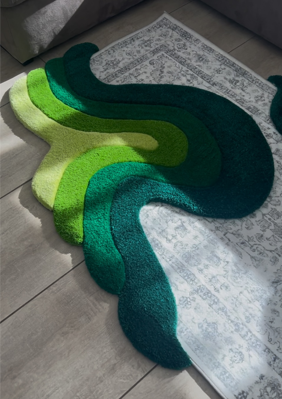 Progetto tufting per arredo